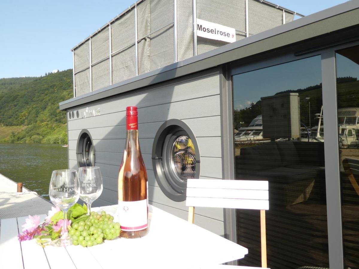 Hausboot Moselrose In Poelich Hotel Polich Ngoại thất bức ảnh